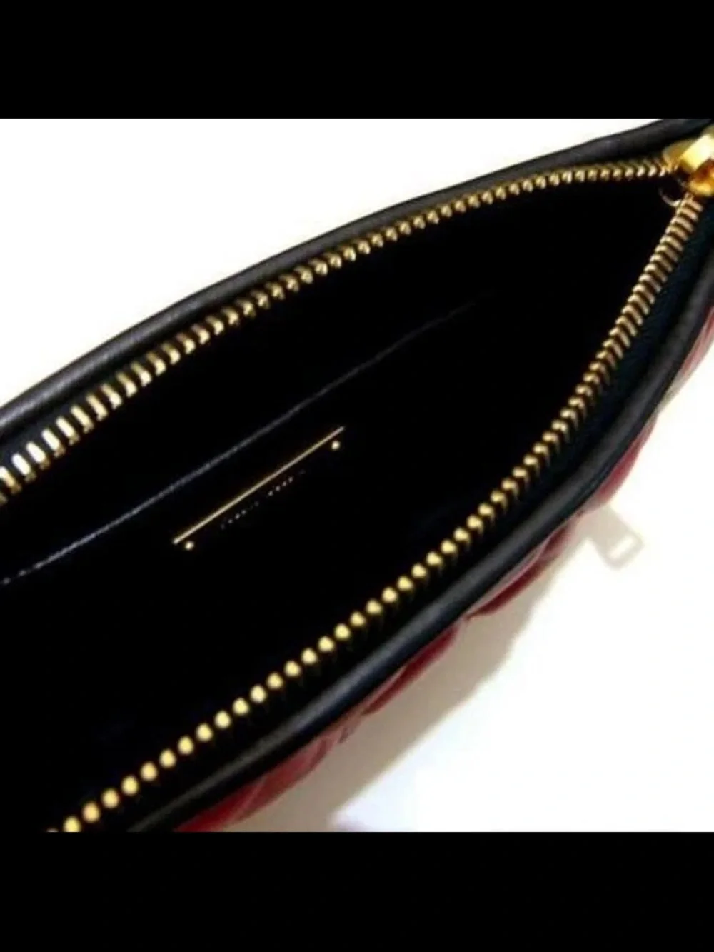 Miu Miu Quilted Leather Wristlet - Pink
